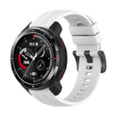 Silicone Watch Band Smart Bracelet Wrist Strap for Honor GS Pro (White) Newly