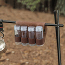 Outdoor Spice Bottle Bags Set Picnic Seasoning Bottles Storage Bag Condimen