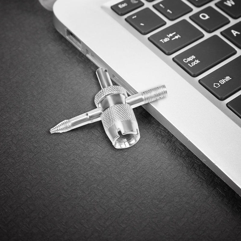 20pcs Valve Cores with 4-in-1 Tyre Tire Valve Stem Remover Repair Tool  Newly