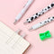 Writing Pen 0.5mm I love Milk Stationery Cows Pattern Gel Pen Office School