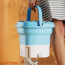 #A Foldable Mini Washing Machine Multi-purpose Machine Home Appliance for Househ