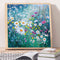 Daisy Bush Oil Paint By Numbers Kits Canvas Picture Wall Art DIY Craft Gift