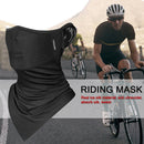 Summer Cooling Face Cover Neck Gaiter with Ear Loops for Cycling Hiking Fis