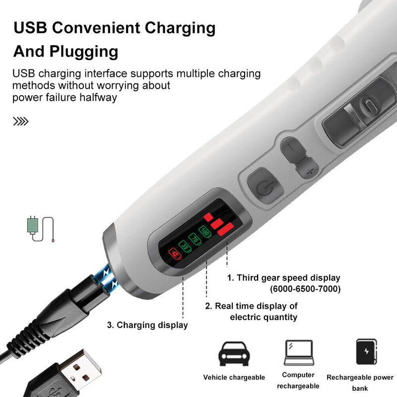 Rechargeable Dog Hair Clippers Electric Shaver Haircut Set Pet Cat Hair Trimmer