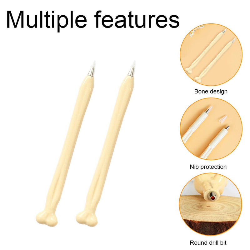 Bone Shape Diamond Painting Pen Round Tip Point Drills Pens DIY Tool (01Y) Newly