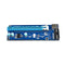 15pcs USB 3.0 PCI-E Express 1x 16x Extender Riser Card Adapter Power Cable