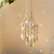 Crystal Windchimes Ornament Lighting Ball Home Hanging Pendant Decor (B) Newly