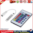 5-24V 24 Keys IR Wireless RGB Controller Remote Controller for LED Strip Newly