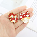 Cute Badge Lapel Pin Enamel Pin Mushroom Brooches Custom For Family |Friends