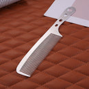 Space Aluminum Anti-static Comb Barber Hairdressing Styling Hair Brush (L) Newly