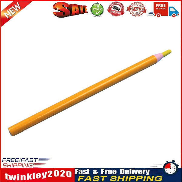 6 Colors Tailor Pencil Cut-free Erasable Patchwork Sewing Chalk (Yellow) Newly