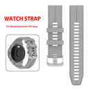 #A Transparent Silicone Strap for Garmin Forerunner 955 Smart Watch Sports