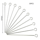 BBQ Food Cooking Grill Barbecue Skewer Kebab Sticks Skewer Needle Roasting