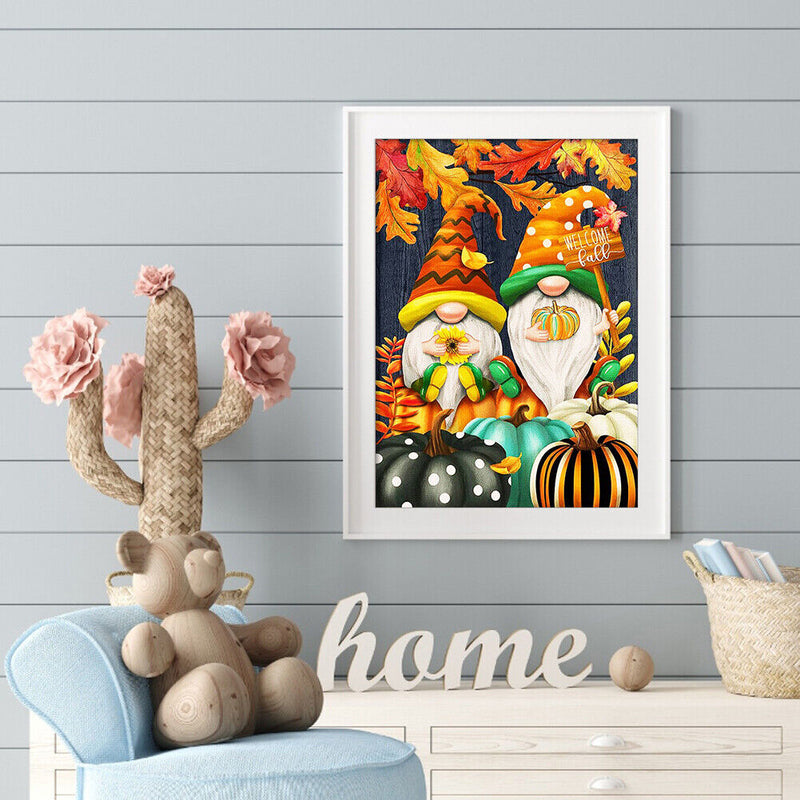 Diamond Painting Pumpkin Goblin Full Round Rhinestone