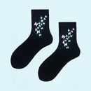 Fashion Solid Reflective Stocks Hip Hop Unisex Cotton Stocks (Butterflies) Newly