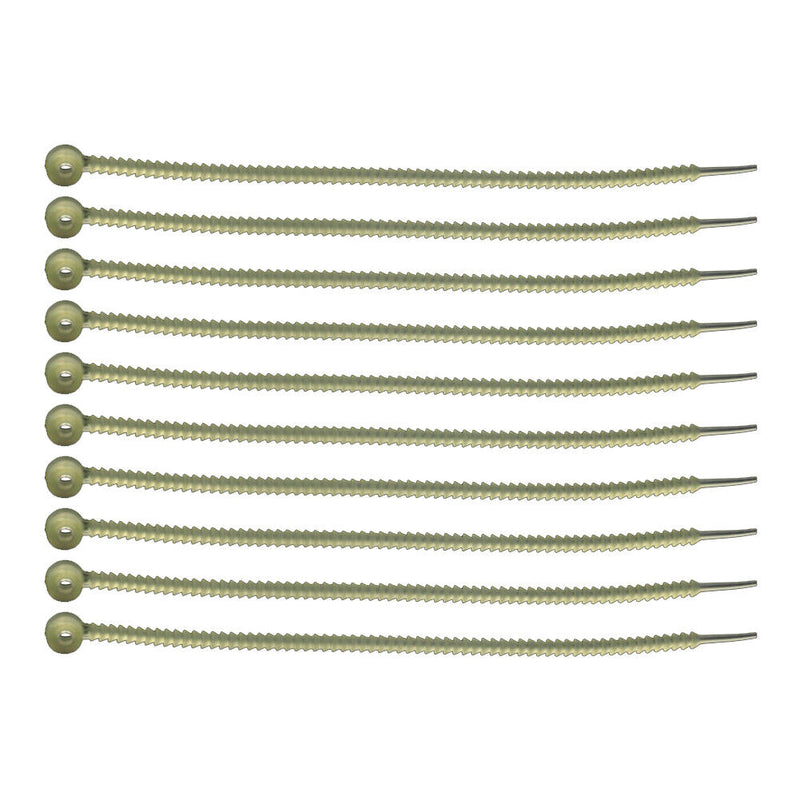 10pcs Water Soluble Cable Tie Bait Tied Belt Straps Equipment
