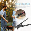 Camping Outdoor Pot Pan Gripper Bowl Cookware Anti-hot Hand Clip (Black) Newly