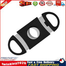 Portable Cigar Cutter Stainless Steel Metal Cutter with Plastic Handles Newly
