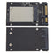 Mini pcie PCI-E mSATA SSD to 2.5" SATA Convertor mSATA-SATA Adapter Card Black