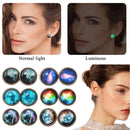 for Women Men Magic Hemisphere Earrings Luminous Moon Earrings Eclipse Star