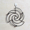 Iron Placemat Pan Pot Mat Holder Stand Round Placemats H4O0 Cookware Mats J0X0