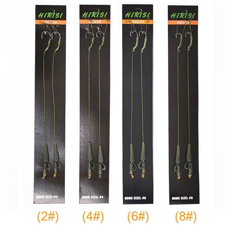 Carp Fishing Hair Rigs Braided Line (Hook 7.5x13mm)