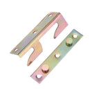 8pcs Iron Bed Fittings Connectors Brackets Joiners Hook Frame Replacement