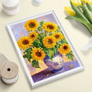 Sunflower 5D DIY Full Round Drill Diamond Painting Home Hanging Beadwork Cr