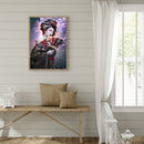 Full Round Diamond Painting DIY Kit Japanese Geisha 5D Rhinestone Mosaic Picture