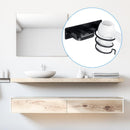 10kg Bearing Capacity Aluminum Hair Dryer Storage Rack Blower Organizer Shelf