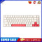 127pcs Mechanical Keyboard Keycap Set XDA Height for MX Switches (Pink)