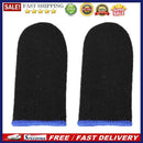 1 Pair Breathable Game Controller Finger Covers Gaming Nylon Thumb Touch Sleeve
