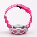 Multifunction Waterproof Sport Electronic Digital Wrist Watch (Hot Pink)