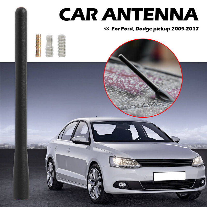 5.1 inch Short Antenna Mast 130mm for Ford Dodge Ram Pickup Truck 2009-2017