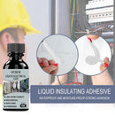 Waterproof UV Protection Liquid Insulation Insulating Glue (Black 50ml)