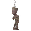 RuiDay Guardians of Galaxy Cartoon Tree Man Keychain Car Hanging Pendant Decor