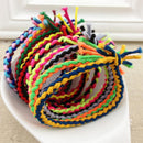 Colorful Wave Random Color Hairband Elastic Rubber Ponytail Holder Hair Rope