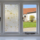 45x100cm PVC Glass Window Film Adhesive Window Stickers Shading Decor(3) Newly