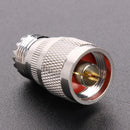 Walkie-Talkie Cable Connector L16 Male Plug to UHF SL-16 PL259 Female RF Adapter
