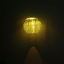 Solar Lantern Outdoor Hanging Lamp Festival Home Ornaments (Green Daisy) Newly