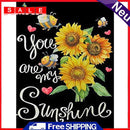 DIY Paint By Number Kit Sunflower Flower Acrylic Paint for Gift Art Ornaments