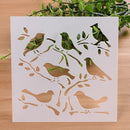 Paper Card Scrapbooking Embossing Template Wall Painting Layering Stencils