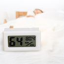 Mini Digital LCD Temperature Humidity Meter Thermometer (White Fahrenheit)