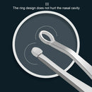 Steel Round-tipped Trimmer Tool Nose Hair Clip Nose Hair Trimming Tweezers