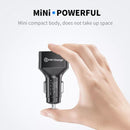 6 USB Phone Car Charger Adapter QC 3.0 LED Display Fast Charging Car Accessorie`