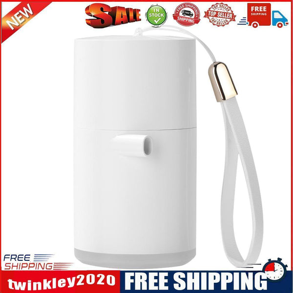 USB Mini Outdoor Inflatable Mat Air Pump Camping Emergency Lighting (White)