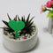100pcs Flower Heart Shape Fleshy Label Insertion Landscape Name Plant Marker