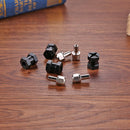 4pcs Alloy Wheel Hub Adapter Extension Combiner for RC Crawler (Black 15mm)