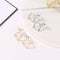 Design Boho Jewelry Square Ear Studs Geometric Earrings Triangle Dangle Drop