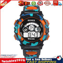 Outdoor Multifunction Waterproof Boy Sports Electronic Watches (Orange) Newly
